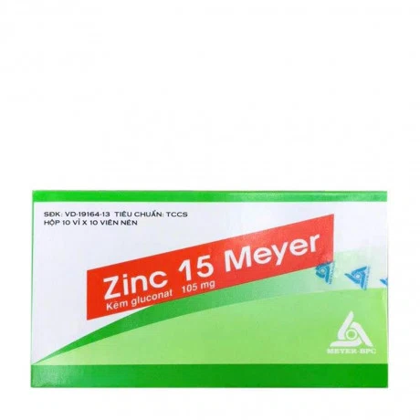 Zinc 15 Meyer BPC (Hộp 30 gói)