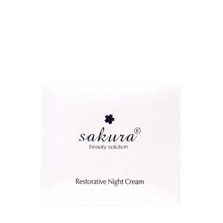 Kem dưỡng ẩm, chống nhăn, dưỡng sáng da ban đêm Sakura Restorative Night Cream (30g)