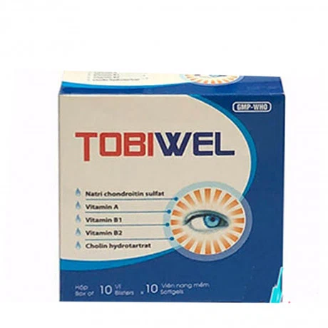Tobiwel (Hộp 10 vỉ x 10 viên)