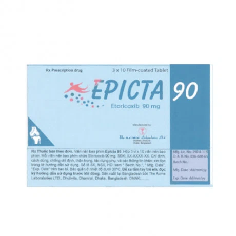 Epicta 90mg (3 vỉ x 10 viên)