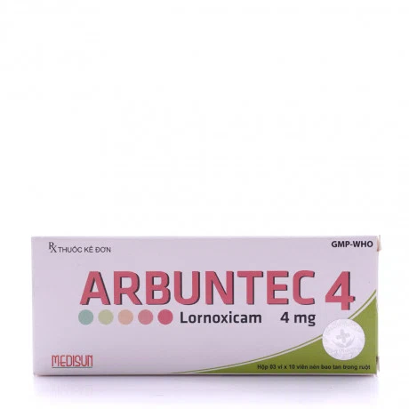 Arbuntect 4mg Me Di Sun (3vi x 10vien)