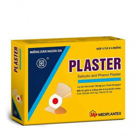 Plaster 780mg - 40mg (5tui x 4mieng)