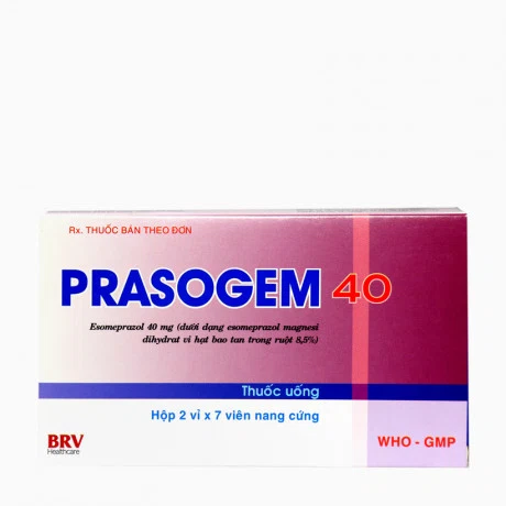 Prasogem 40mg (2 vỉ x 7 viên)