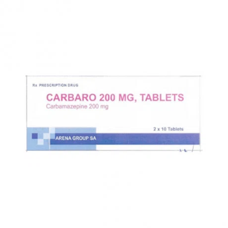 Carbaro 200mg (Hộp 10 vỉ x 10 viên)