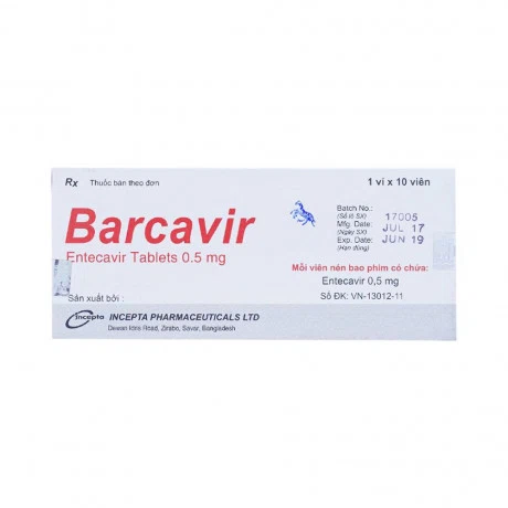Barcavir Incepta (1vi x 10vien)