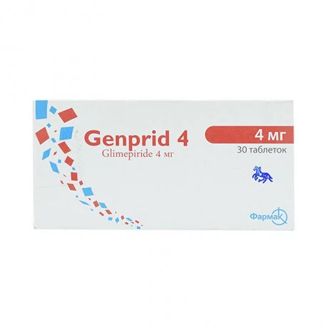 Genprid 4mg (3 vỉ x 10 viên)