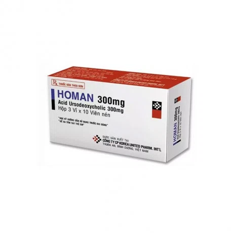 Homan Korea United Pharm  (10vi x 10vien)