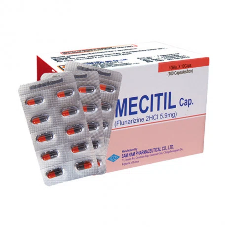 Mecitil Sam Nam Pharma (10vi x 10vien)