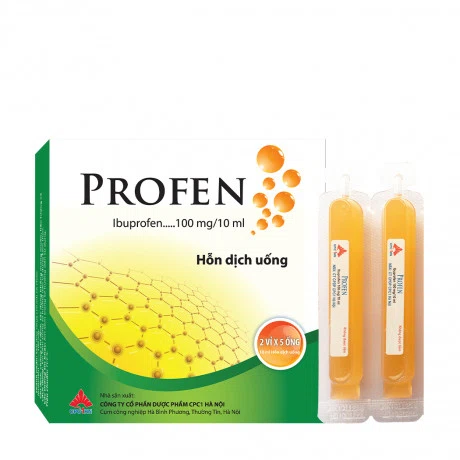 Profen (Hộp 2 vỉ x 5 ống)