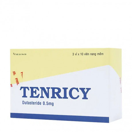 Viên nang Tenricy Phil Inter Pharma điều trị phì đại lành tính tuyến tiền liệt (3 vỉ x 10 viên)