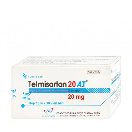 Telmisartan 20 An Thien (10vi x 10vien)