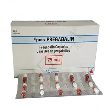 Pms-Pregabalin 75mg (4 vỉ x 15 viên/hộp)