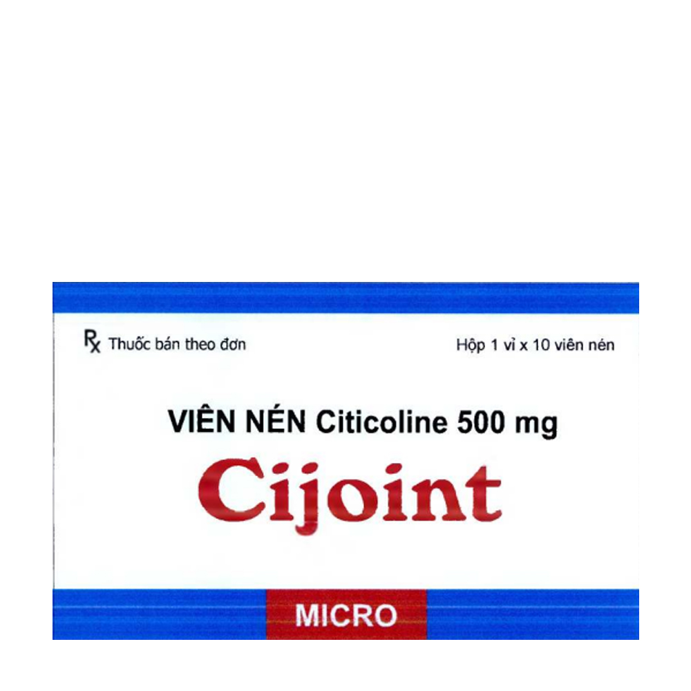 Cijoint 500mg (Hộp 1 vỉ x 10 viên)