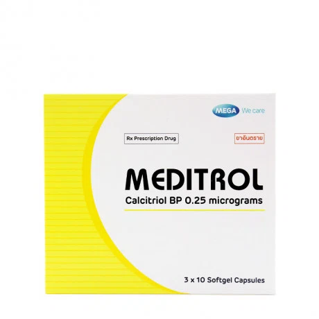 Meditrol 0,25mcg Mega (3Vi x 10Vien)