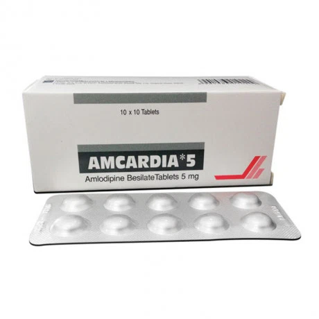 Amcardia-5 (Hộp 10 vỉ x 10 viên)