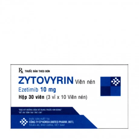 Zytovyrin Korea United Pharm (3vi x 10vien)