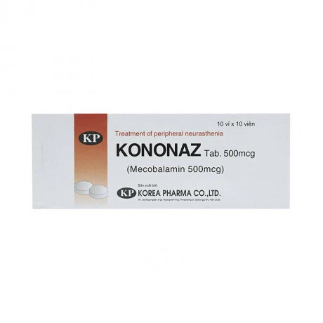 Kononaz Tab (Hộp 10 vỉ x 10 viên)