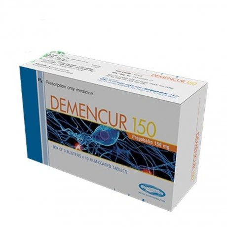 Demencur 150 (3 vỉ x 10 viên/hộp)