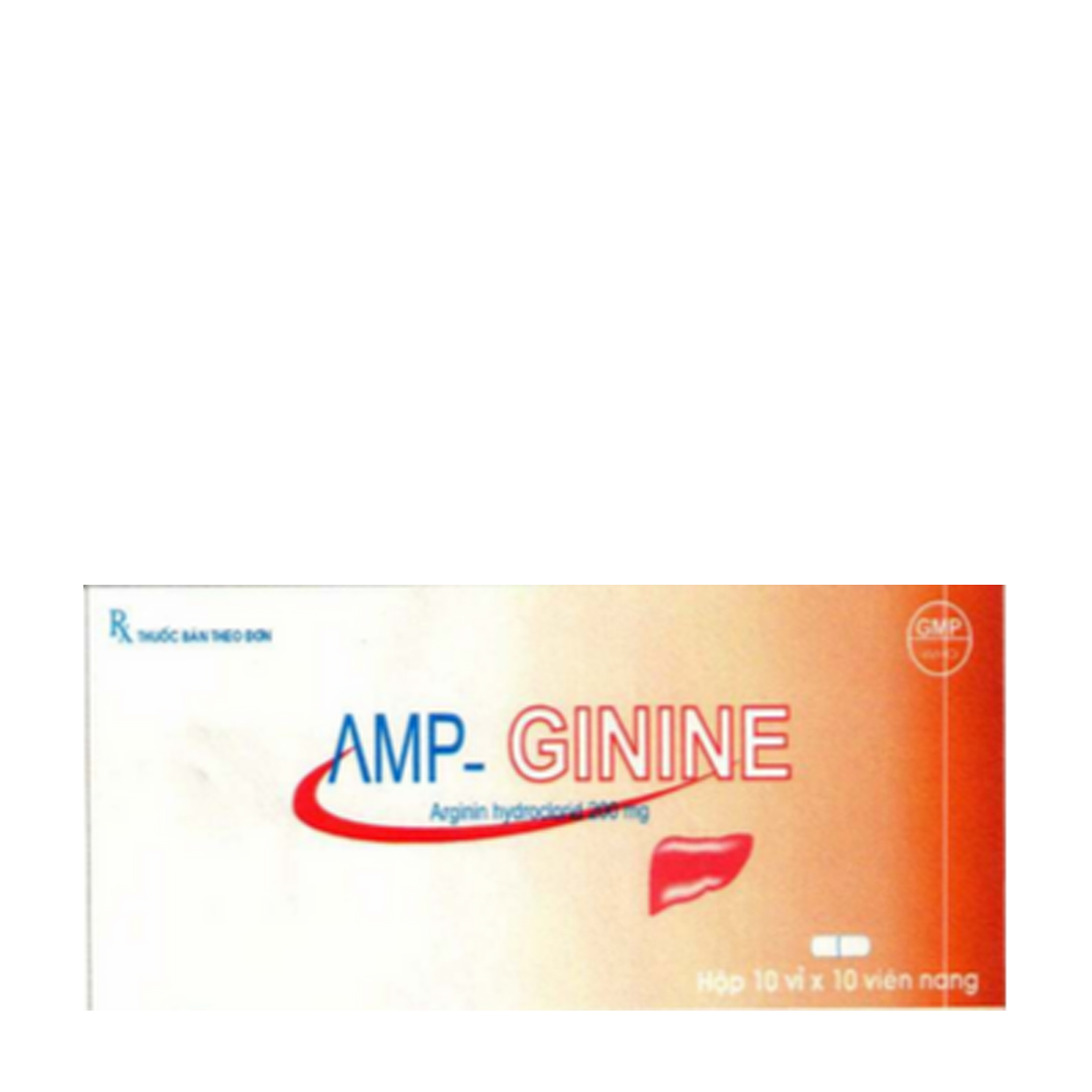 Amp-Ginine (Hộp 10 vỉ x 10 viên)