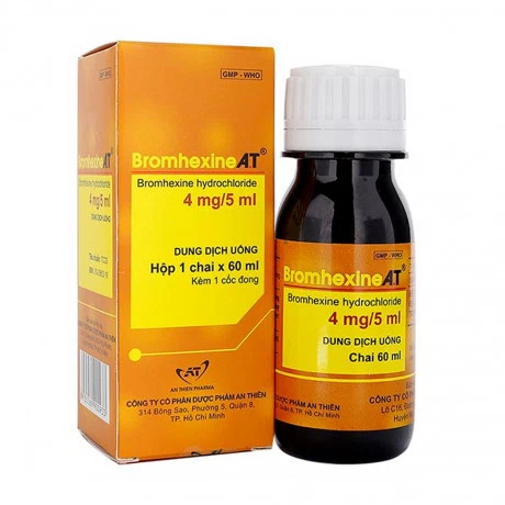 Bromhexine  A.T 60ml (Hộp 1 Chai)