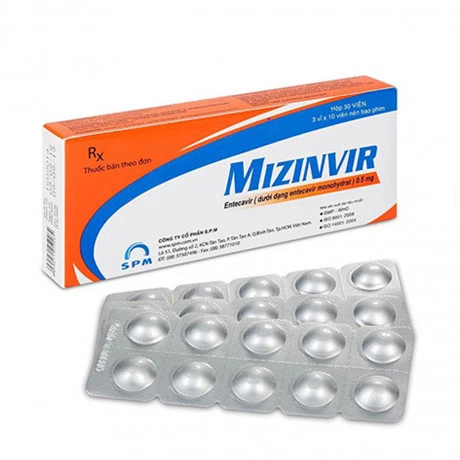 Mizinvir (3 vỉ x 10 viên/hộp)