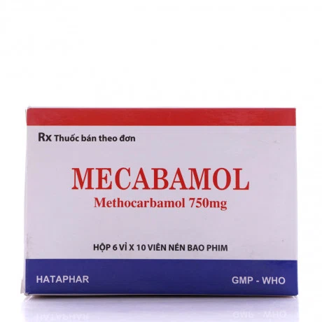 Mecabamol 750mg Hataphar (6vi x 10vien)