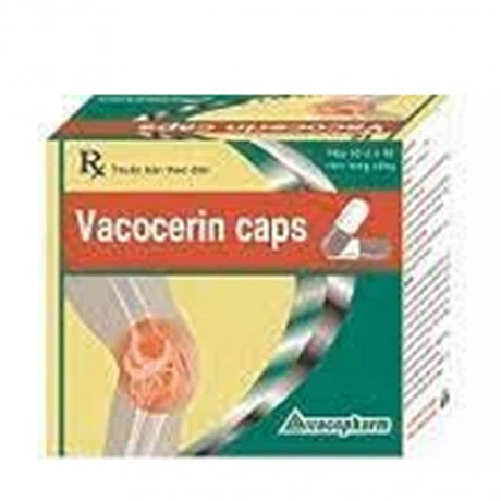 Vacocerin Caps (10 vỉ x 10 viên/hộp)