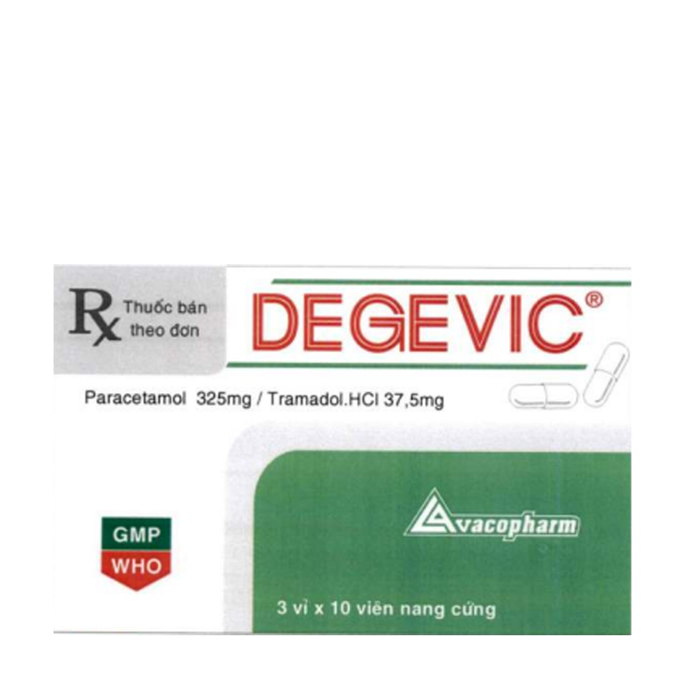 Degevic Vacopharm (Hộp 10 vỉ x 10 viên)