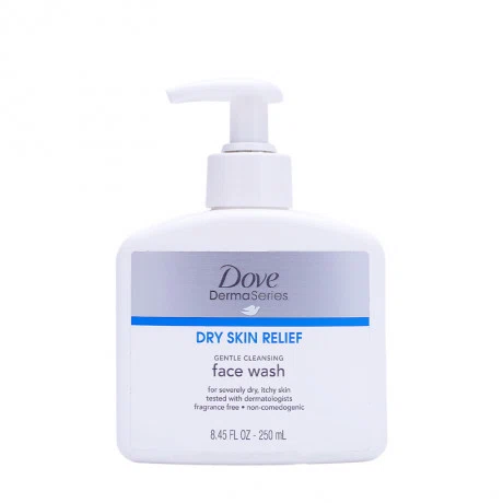 Sữa rửa mặt DOVE Dermaseries dịu nhẹ cho da khô (Chai 250ml)