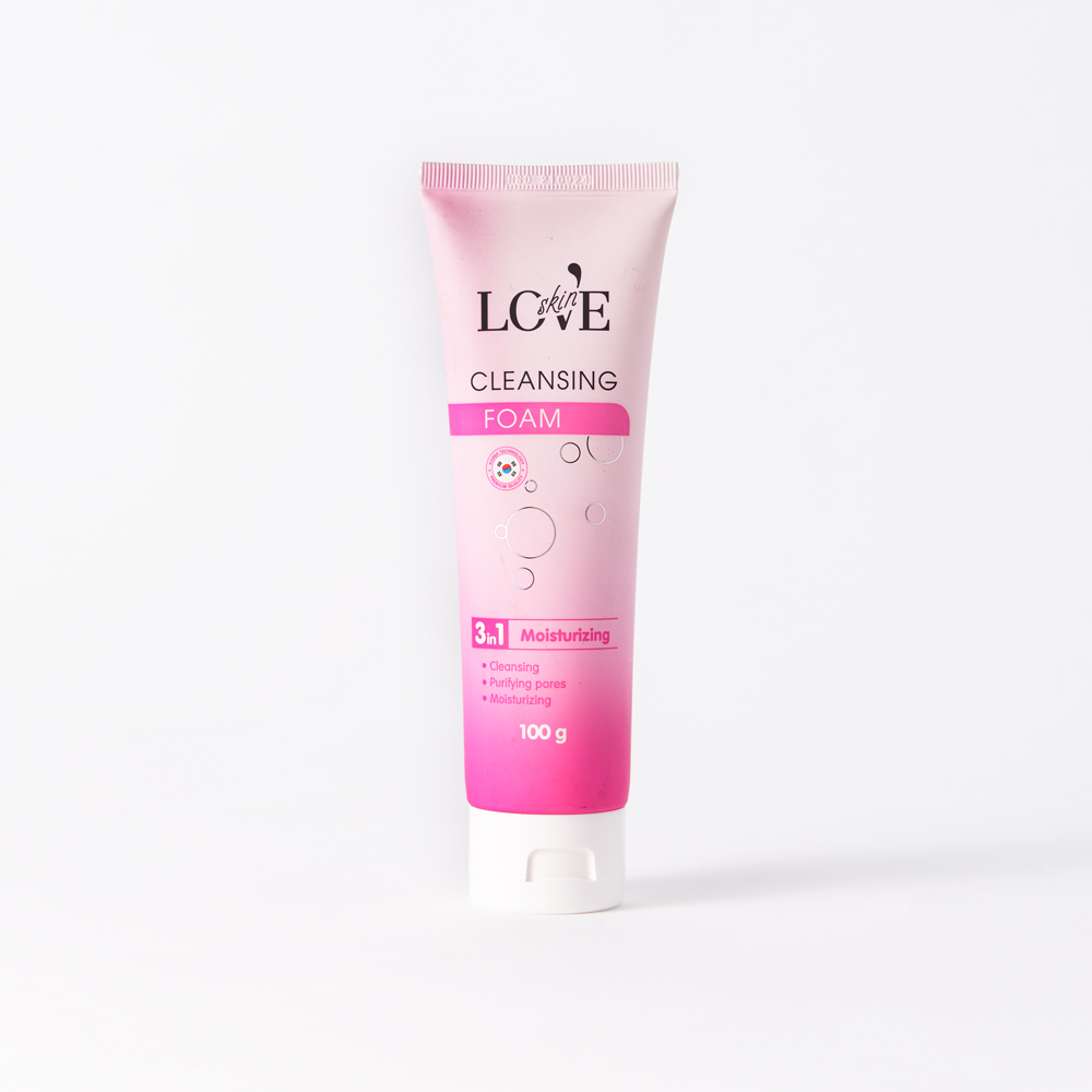 Sữa rửa mặt dưỡng ẩm Love Skin Cleansing Foam Moisturizing Pharmacity (100ml)