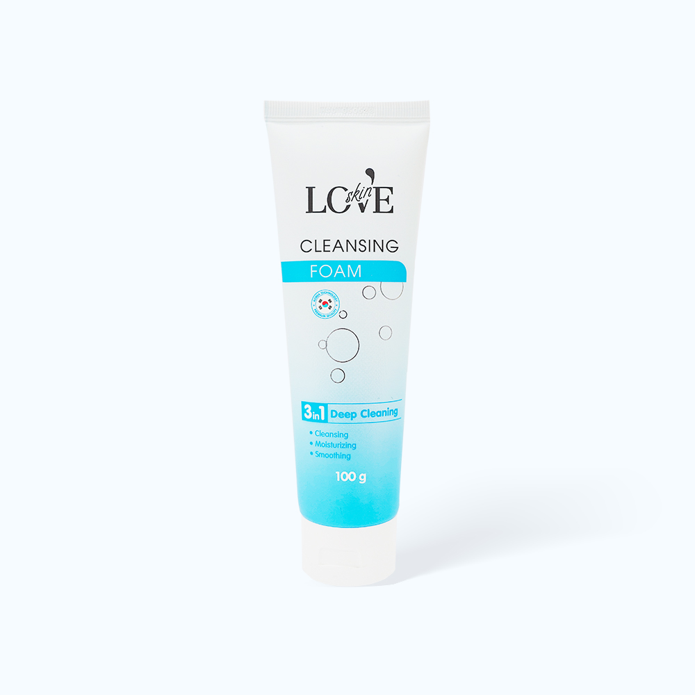 Sữa rửa mặt sạch sâu Love Skin Cleansing Foam