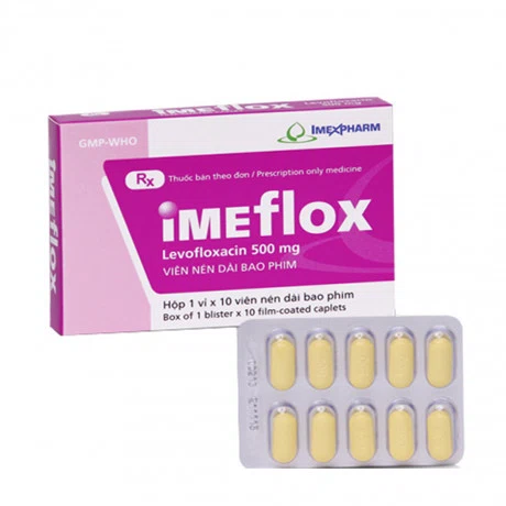 Imeflox (Hộp 1 vỉ  x 10 viên)