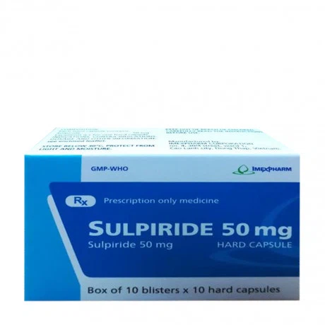 Sulpiride 50 Imexpharm (10vi x 10vien)