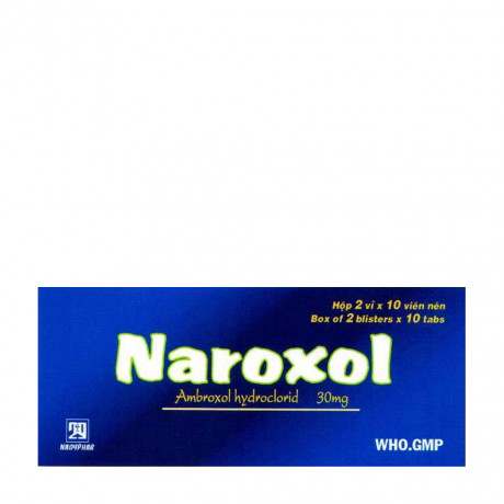 Naroxol 30 Nadyphar (2 vỉ x 10 viên)