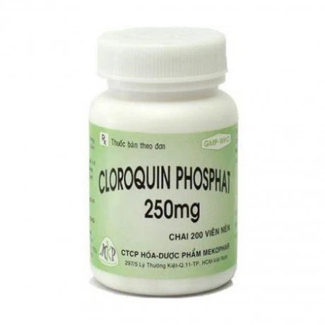Cloroquin phosphat 250mg (Chai 200 viên)
