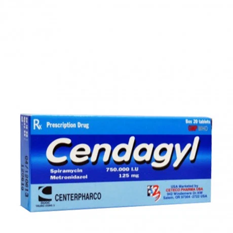 Cendagyl (2 vỉ x 10 viên)