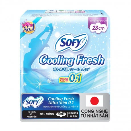 Sofy Cooling Fresh Sieu Mong 0.1 23cm cánh (8M)