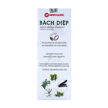 Dầu gội thảo dược Bách Diệp (200ml)