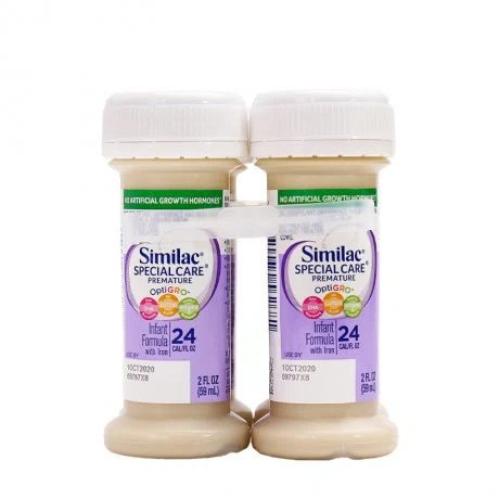 Sữa pha sẵn cho trẻ sinh non, nhẹ cân tăng AA+DHA+sắt Similac Special Care IQ (Ống 59ml)