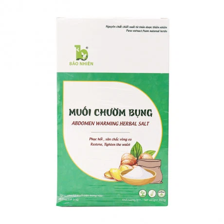 Muối chườm bụng Bảo Nhiên (850g)