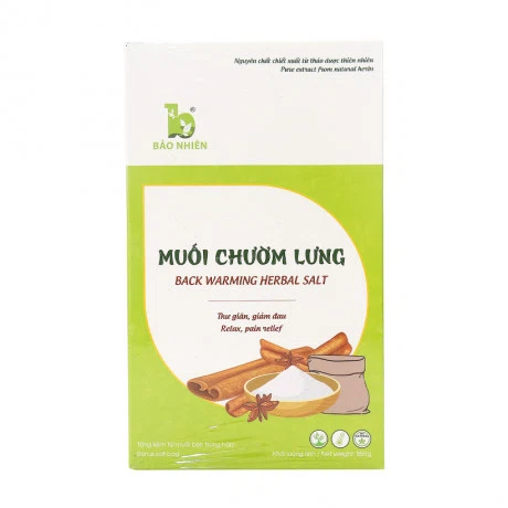 Muối chườm lưng Bảo Nhiên (850g)