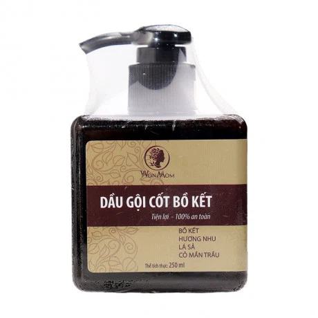 Dầu gội cốt bồ kết Wonmom (250ml)