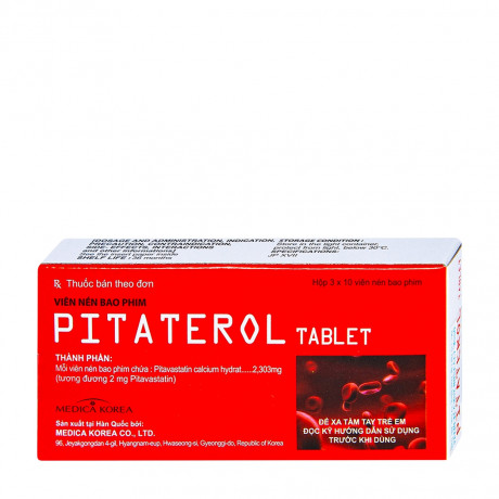 Pitaterol (Hop 3 vi x 10 vien)
