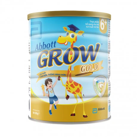 Sữa bột Abbott Grow Gold 6+ (900g)
