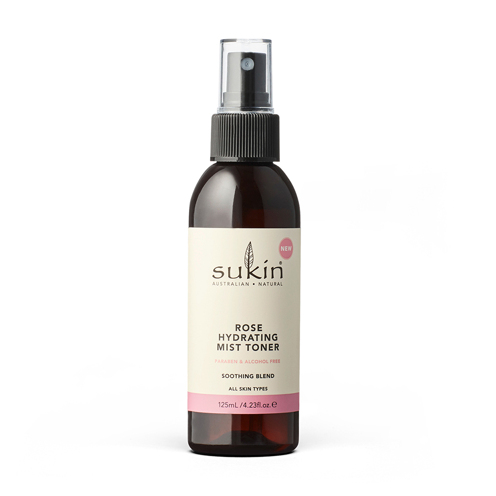 Xịt Khoáng Hoa Hồng SUKIN Rose Hydrating Mist Cấp Ẩm (Chai 125ml)