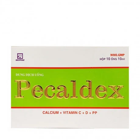 Pecaldex 10ml (Hộp 10 ống)