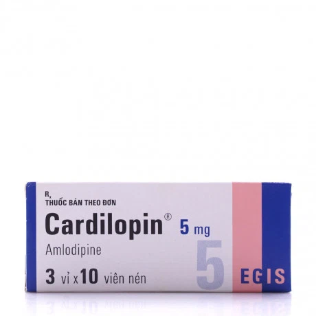 Cardilopin 5mg - Egis (3 vi x 10 vien)