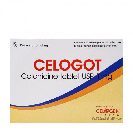 Celogot (10 hộp nhỏ x 1 vỉ x 10 viên)