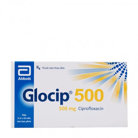 Glocip 500 - Glomed (3 vi x 10 vien)