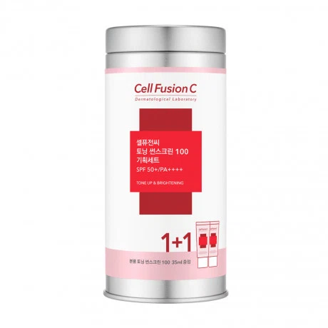 Kem chống nắng nâng tông da CELL FUSION C Toning Sunscreen 100 SPF50+/ PA ++++ (Hộp 2 tuýp 35ml)